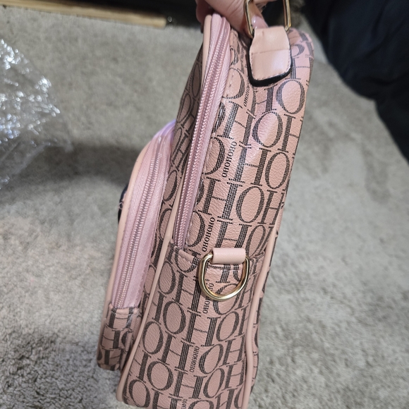 Pink Monogram Women's Backpack - Picture 5 of 5